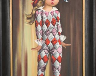 Soroka Eden Original Painting - Big-Eye- Moppet