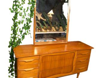 Forward by Unagusta long vanity dresser w/ mirror