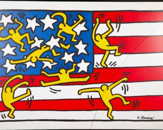 Keith Haring Lithograph