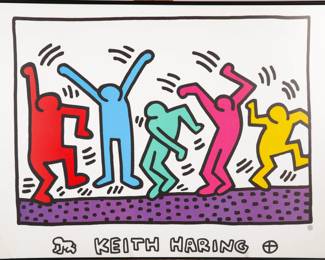 Keith Haring Lithograph