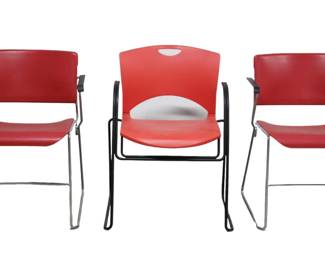 Cramer 3x Post-Modern Chairs (group #3)