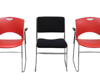 Cramer, Inc. 3x Post-Modern chairs