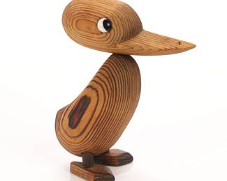 Wood duck w/ glass eyes