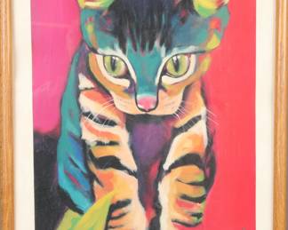 Ron Burns lithograph
