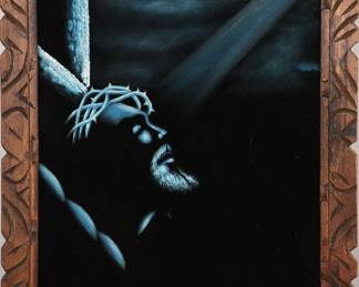 MCM Black Velvet painting #2