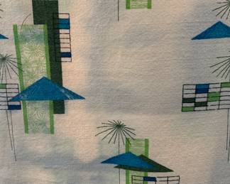 RARE MCM curtains