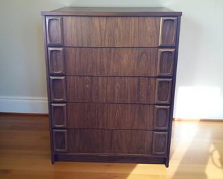 Vintage Tall boy dresser (part of a set)