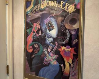 Super Bowl Poster
