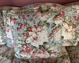 Fabric on Ethan Allen Sofa  & Chair
