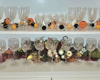 Crystal stemware