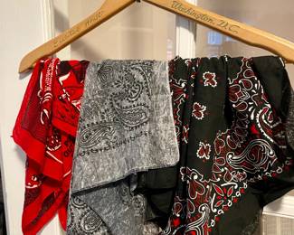 Made in USA Vintage bandanas