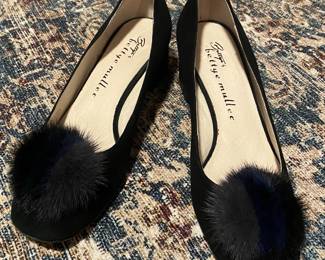 Fur shoes!