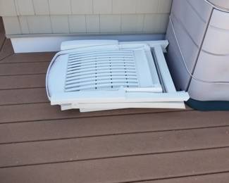 Folding chairs