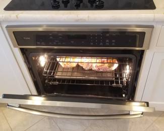 GE Profile range & cooktop