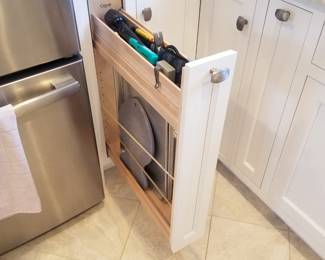Cutting board storage