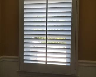 Plantation shutters