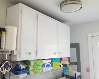 Laundry room cabinets