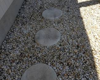 Sand dollar stepping stones