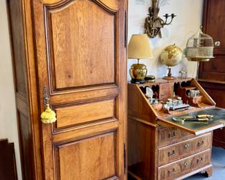 19th century French Linen Cabinet