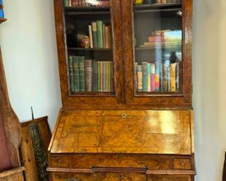 Circa 1820 Georgian Bureau Bookcase