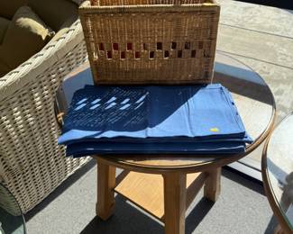 Pine side tables
