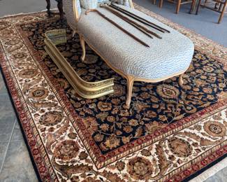 100% silk and wool rug, retailed $5,880 for sale $850.