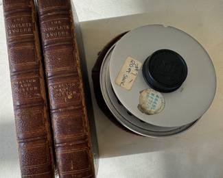 The Complete Angler 2 Vols and Fly reel