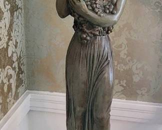 Statue and 3 tiered stand