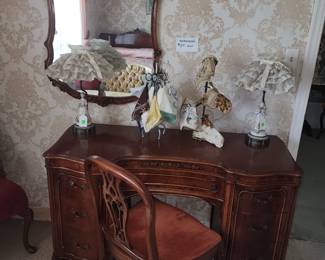 Vanity/mirror that matches French bed