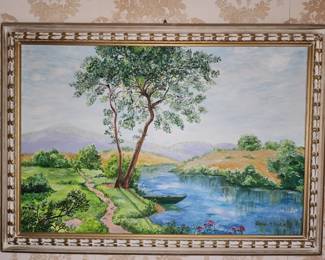 Original art by homeowner