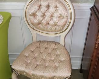 We have a pair of these side chairs