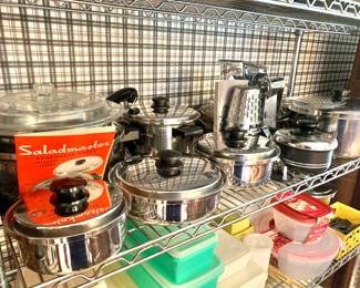 Great collection of salad master pots and pans