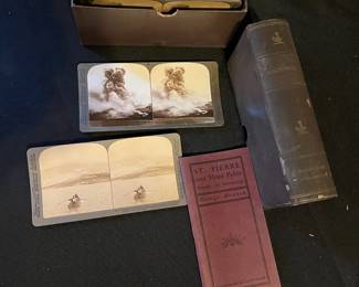 R95 - $60. St. Pierre and Mont Pelee through the Stereograph SET.