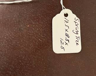 R76 - $75. Vintage Spring Tree Saddle #1551. (Probably just for display.)