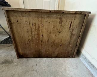 R71 - $65. Wooden Letter Sorter Cabinet.