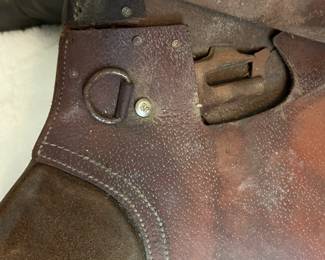 R76 - $75. Vintage Spring Tree Saddle #1551. (Probably just for display.)