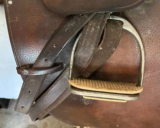 R77 - $75. Vintage Crosby Saddle. (Probably just for display)