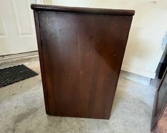 R71 - $65. Wooden Letter Sorter Cabinet.