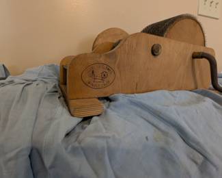 R27 - $300. Clemes & Clemes Drum Carder with paddles. $300. Clemes & Clemes Drum Carder with paddles.