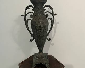 R53 - $25. Decorative Metal Urn.