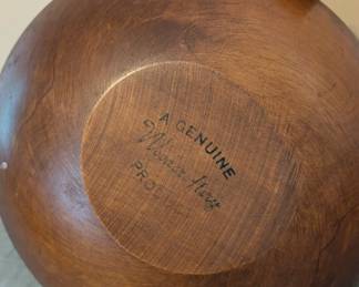 R41 - $20. Woodcraftery turned Wood Bowl.