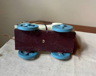 R67 - $10. Vintage Wooden Horse.