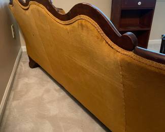R111 - $125. Antique Velvet Couch.