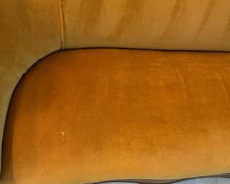 R111 - $125. Antique Velvet Couch.