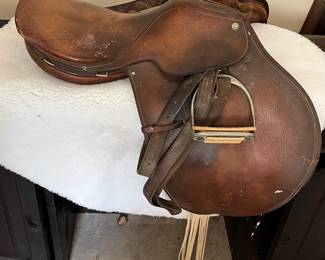 R77 - $75. Vintage Crosby Saddle. (Probably just for display)