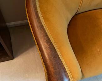 R111 - $125. Antique Velvet Couch.