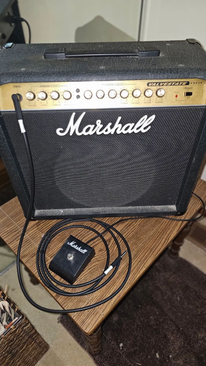 Marshall Amp with foot pedal