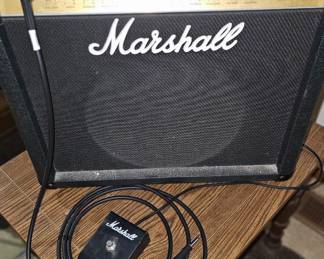 Marshall Amp with foot pedal