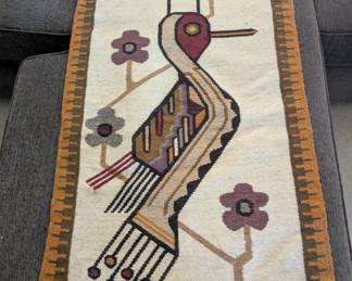 Peruvian Bird Tapestry 