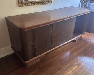 Huge Art Deco sideboard! Storage, storage, storage in a beautiful package.